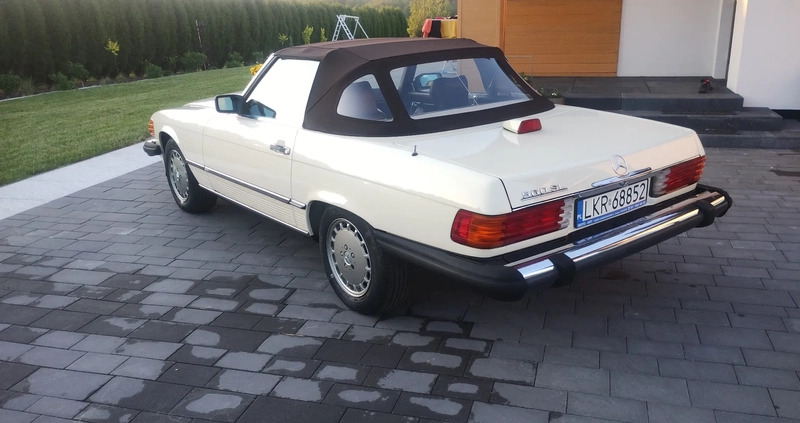 Mercedes-Benz SL cena 72000 przebieg: 145000, rok produkcji 1986 z Lublin małe 37